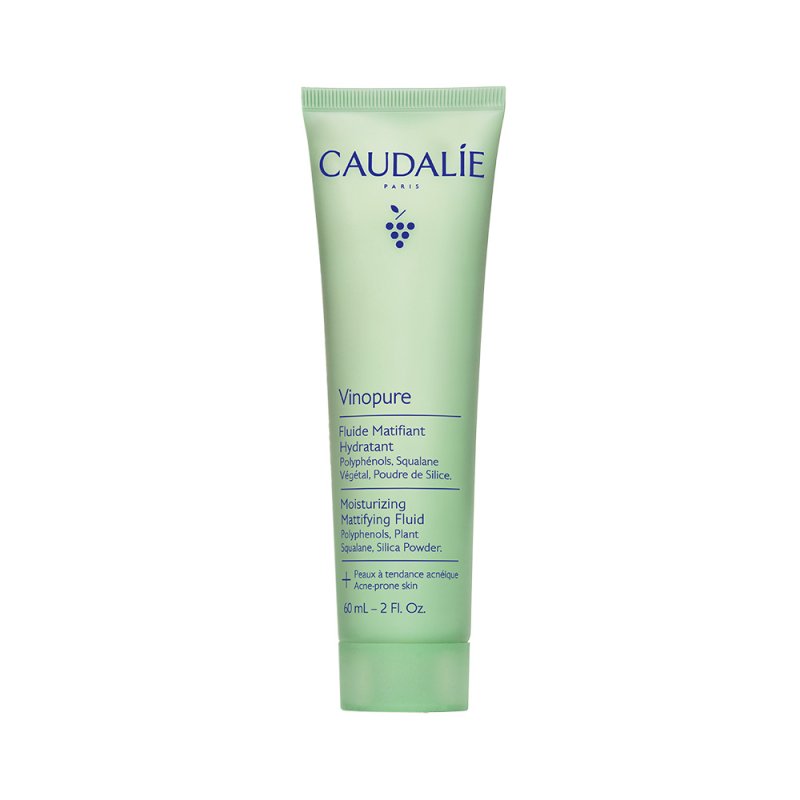 Caudalie Vinopure Fluido Idratante Effetto Mat - Adatto per pelle mista o con imperfezioni - 60 ml Caudalie Vinopure Fluido Idratante Effetto Mat - Adatto per pelle mista o con imperfezioni - 60 ml