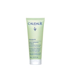 Caudalie Vinopure Gel Detergente Purificante - Gel anti imperfezioni per pelle mista e acneica - 75 ml