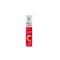 Laboratorio Farmacisti Preparatori Vit-C 1000 - Integratore a base di vitamina C - 20 compresse effervescenti - Gusto Arancia 