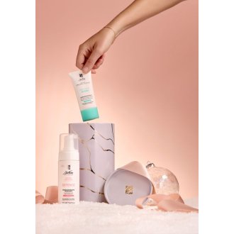 BioNike Cofanetto di Natale 2025 Beauty Essentials - Mousse detergente + Crema idratante ricca