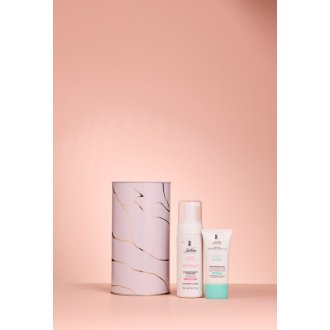 BioNike Cofanetto di Natale 2025 Beauty Essentials - Mousse detergente + Crema idratante ricca