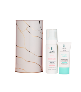 BioNike Cofanetto di Natale 2025 Beauty Essentials - Mousse detergente + Crema idratante ricca BioNike Cofanetto di Natale 2025 Beauty Essentials - Mousse detergente + Crema idratante ricca