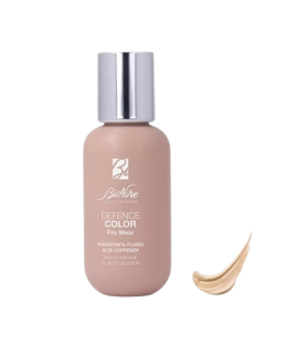 Bionike Defence Color Pro Wear Fondotinta Fluido SPF30 01 - Fondotinta ad alta coprenza per viso e corpo - Tonalità ivoire - 50 ml