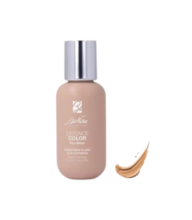 Bionike Defence Color Pro Wear Fondotinta Fluido SPF30 04 - Fondotinta ad alta coprenza per viso e corpo - Tonalità beige - 50 ml Bionike Defence Color Pro Wear Fondotinta Fluido SPF30 04 - Fondotinta ad alta coprenza per viso e corpo - Tonalità beige - 50 ml