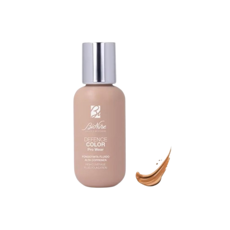 Bionike Defence Color Pro Wear Fondotinta Fluido SPF30 05 - Fondotinta ad alta coprenza per viso e corpo - Tonalità honey - 50 ml Bionike Defence Color Pro Wear Fondotinta Fluido SPF30 05 - Fondotinta ad alta coprenza per viso e corpo - Tonalità honey - 50 ml