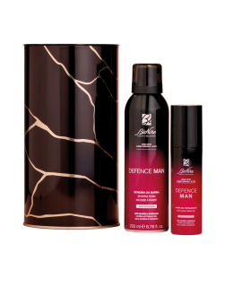 Bionike Cofanetto di Natale 2025 Defence Man - Schiuma da barba + Crema gel rivitalizzante