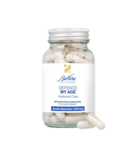 Bionike Defence My Age Hyaluronic Caps - Integratore alimentare antirughe ed anti-età - 60 capsule