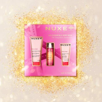 Nuxe Cofanetto di Natale 2025 Very Rose - Gel doccia  + Acqua profumata + Crema mani e unghie