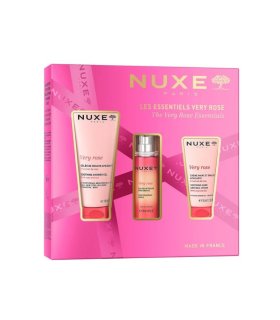 Nuxe Cofanetto di Natale 2025 Very Rose - Gel doccia  + Acqua profumata + Crema mani e unghie