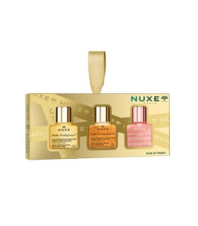 Nuxe Cofanetto di Natale 2025 I 3 Prodigieux - Olio prodigioso secco + Olio prodigioso floreale oro + Olio prodigioso oro 