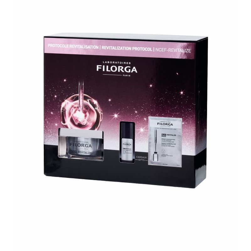 Filorga Cofanetto di Natale 2025 Ncef-Revitalize - Crema viso + Siero viso + Sheet mask Filorga Cofanetto di Natale 2025 Ncef-Revitalize - Crema viso + Siero viso + Sheet mask