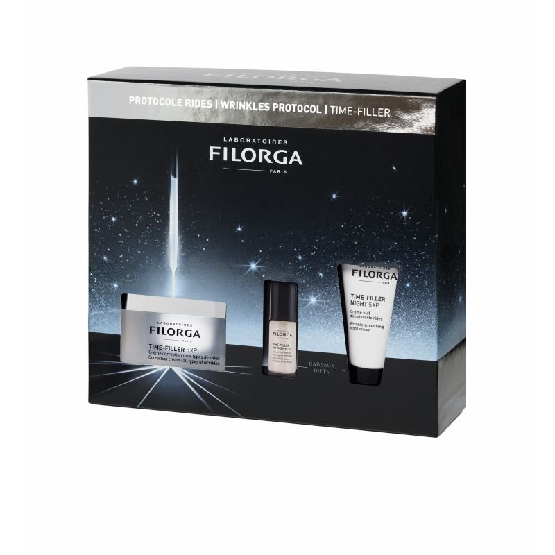 Filorga Cofanetto di Natale 2025 Time Filler 5XP - Time Filler 5XP Crema + Time Filler Intensive 5XP + Time Filler Night 5 XP Filorga Cofanetto di Natale 2025 Time Filler 5XP - Time Filler 5XP Crema + Time Filler Intensive 5XP + Time Filler Night 5 XP