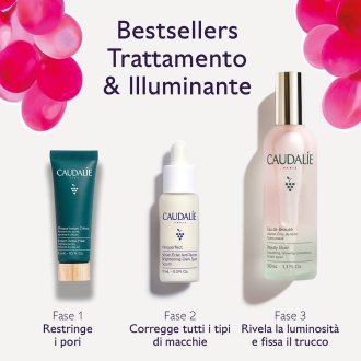 Caudalie Cofanetto di Natale 2025 Acqua Di Bellezza - Eau de Beauté 100 ml + Vinoperfect siero 10 ml + Maschera Instant Detox 15 ml