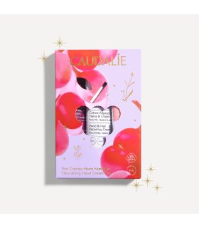 Caudalie Cofanetto di Natale 2025 Trio Crema Mani - Vinotherapist Crema mani + The des Vignes crema mani + Rose des Vignes crema mani