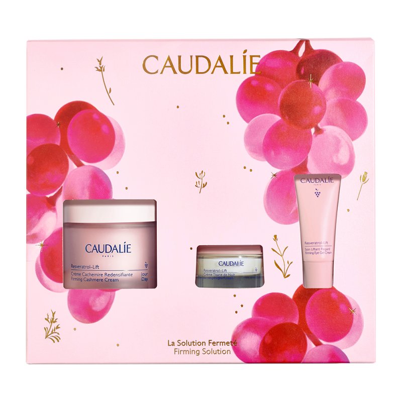 Caudalie Cofanetto di Natale 2025 Resveratrol Lift - Crema Cashmere 50 ml + Crema Tisana della Notte 15 ml + Trattamento liftante occhi 5 ml Caudalie Cofanetto di Natale 2025 Resveratrol Lift - Crema Cashmere 50 ml + Crema Tisana della Notte 15 ml + Trattamento liftante occhi 5 ml