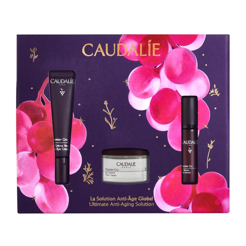 Caudalie Cofanetto di Natale 2025 Premier Cru - Crema viso 15 ml + Contorno occhi 15 ml + Siero viso 10 ml Caudalie Cofanetto di Natale 2025 Premier Cru - Crema viso 15 ml + Contorno occhi 15 ml + Siero viso 10 ml