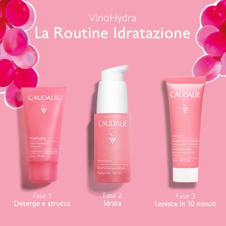 Caudalie Cofanetto di Natale 2025 Vinohydra Routine Idratazione - Siero viso 30 ml + Maschera crema 15 ml + Gel detergente 30 ml Caudalie Cofanetto di Natale 2025 Vinohydra Routine Idratazione - Siero viso 30 ml + Maschera crema 15 ml + Gel detergente 30 ml