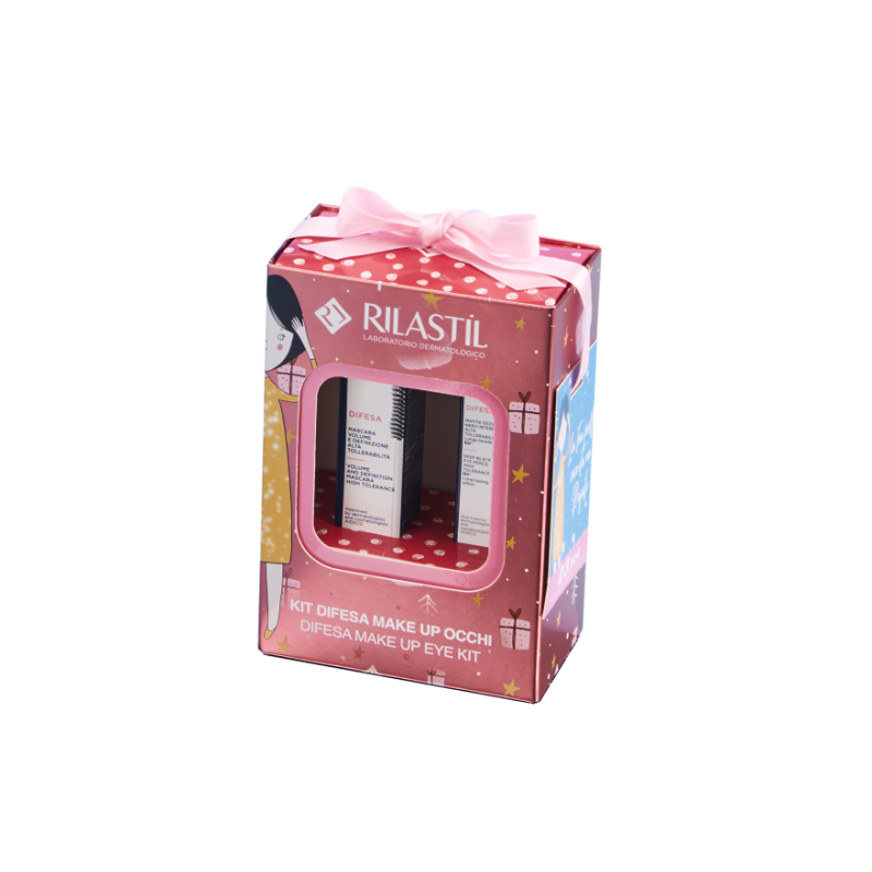 Rilastil Cofanetto di Natale 2025 Difesa - Mascara volume + Matita occhi nero intenso Rilastil Cofanetto di Natale 2025 Difesa - Mascara volume + Matita occhi nero intenso