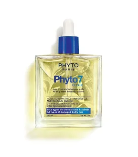 Phyto 7 Elixir Olio Sublimante Universale - Olio nutriente per capelli secchi e danneggiati - 100 ml