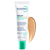 Bioderma Sebium Kerato+ Cover - Trattamento colorato anti-imperfezioni per pelle acneica - 30 ml