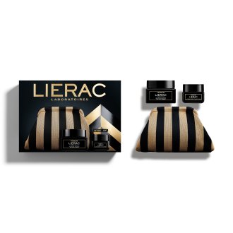 Lierac Cofanetto di Natale 2025 Premium Soyeuse - La Crema Soyeuse + Contorno occhi + Trousse viaggio