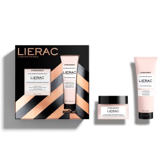 Lierac Cofanetto di Natale 2025 Hydragenist Gel Crema - Gel Crema viso illuminante + Maschera rimpolpante