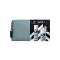 Lierac Cofanetto di Natale Uomo 2025 Fluido antietà - Crema Antietà + Deodorante antitracce + Trousse