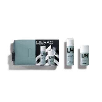 Lierac Cofanetto di Natale Uomo 2025 Fluido antietà - Crema Antietà + Deodorante antitracce + Trousse
