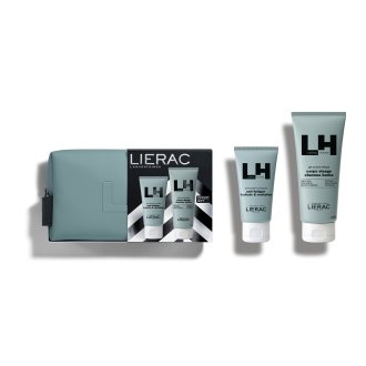 Lierac Cofanetto di Natale Uomo 2025 Gel idratante - Gel viso idratante energizzante + Gel doccia multifunzione