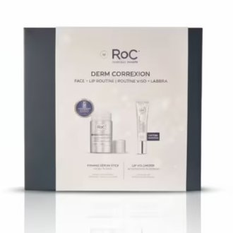 Roc Cofanetto di Natale 2025 Derm Correxion - Firming Serum Stick + Lip Volumizer 