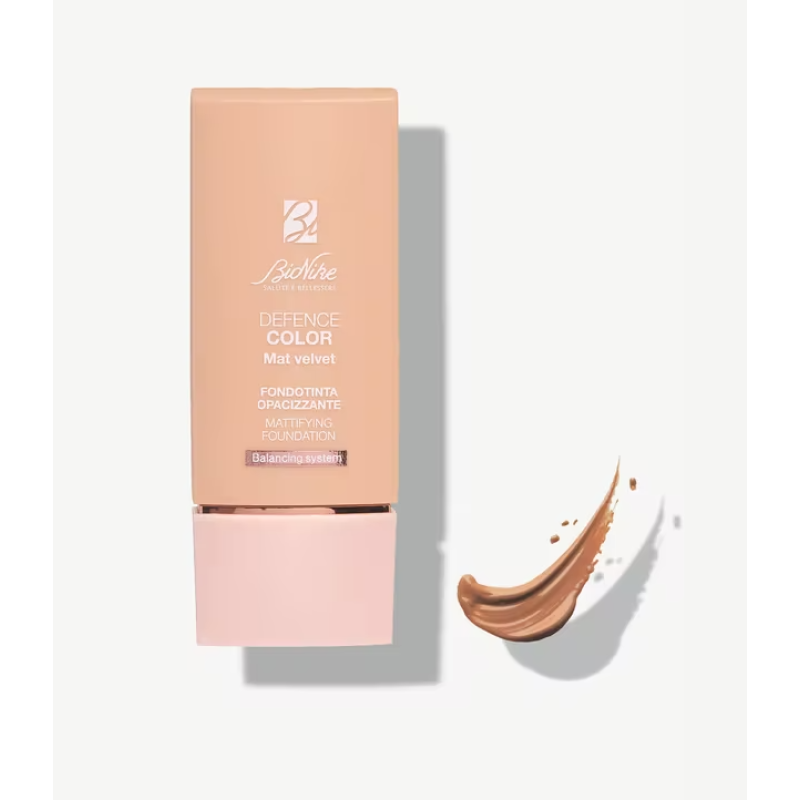 Bionike Defence Color Mat Velvet Fondotinta SPF15 05 - Fondotinta opacizzante e uniformante - Colore honey - 30 ml Bionike Defence Color Mat Velvet Fondotinta SPF15 05 - Fondotinta opacizzante e uniformante - Colore honey - 30 ml