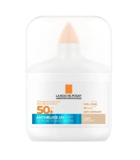Anthelios Uvair Serum Sunscreen SPF50+ Tonalità Chiara - Siero solare protettivo per viso, collo e decolletè - 50 ml