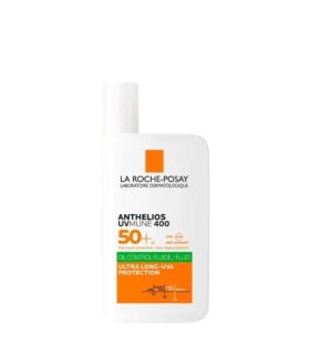 Anthelios Uvmune 400 Fluido Oil Control SPF50+ - Protezione solare viso tocco secco - 50 ml