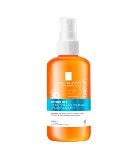 Anthelios Uvair Vitamin Sun Mist SPF30 - Protezione solare illuminante per viso e corpo - 200 ml 