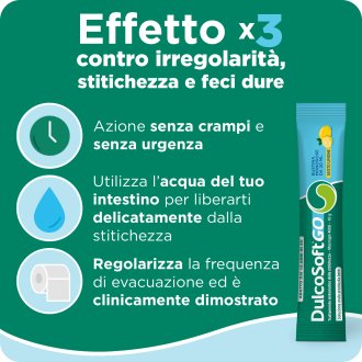Dulcosoft Go - Lassativo delicato per stitichezza - 20 Buste Dulcosoft Go - Lassativo delicato per stitichezza - 20 Buste