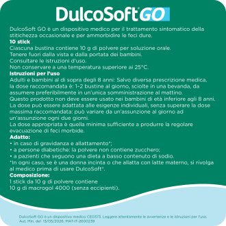 Dulcosoft Go - Lassativo delicato per stitichezza - 20 Buste Dulcosoft Go - Lassativo delicato per stitichezza - 20 Buste