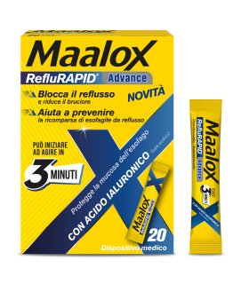 Maalox Reflurapid Adv 20bust Maalox Reflurapid Adv 20bust