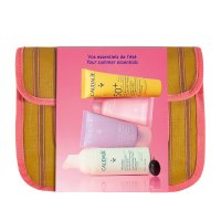 Caudalie Estate Trousse 2026 - Vinoclean schiuma 50 ml + Vinohydra gel 15 ml + Vinosun fluido 20 ml + Gel doccia Ange des Vignes 30 ml