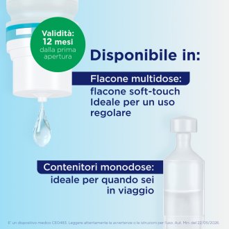 Bepanthenol Collirio - Per occhi secchi con Acido Ialuronico e Pantenolo - 10 ml