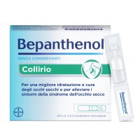Bepanthenol Collirio Monodose - Per occhi secchi - 10 flaconi da 0,5 ml ciascuno Bepanthenol Collirio Monodose - Per occhi secchi - 10 flaconi da 0,5 ml ciascuno