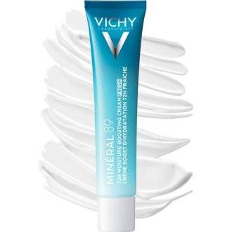 Vichy Mineral 89 Crema Booster Idratazione 72h - Crema viso fresca e idratante - 40 ml