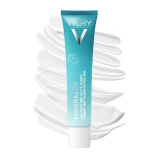 Vichy Minéral 89 Gel Sorbetto Idratante 48h - Crema viso idratante effetto mat - 50 ml