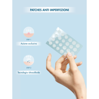 Miamo Invisible Patches - Cerotti per brufoli e imperfezioni del viso - 48 pezzi