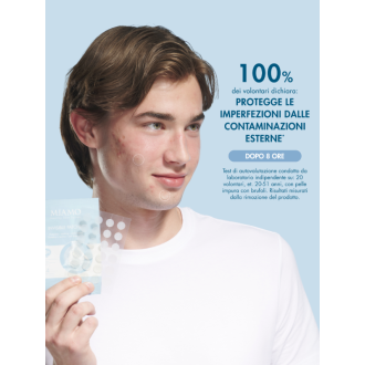 Miamo Invisible Patches - Cerotti per brufoli e imperfezioni del viso - 48 pezzi