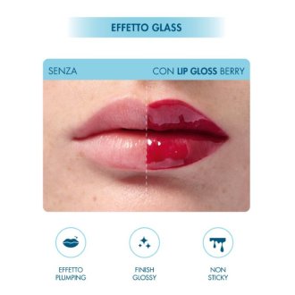 Miamo Lip Gloss Aging Defense SPF30  - Gloss labbra idratante e volumizzante - Nuance Berry - 15 ml