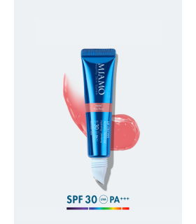 Miamo Lip Gloss Aging Defense SPF30 - Gloss labbra idratante e volumizzante - Nuance Nude - 15 ml