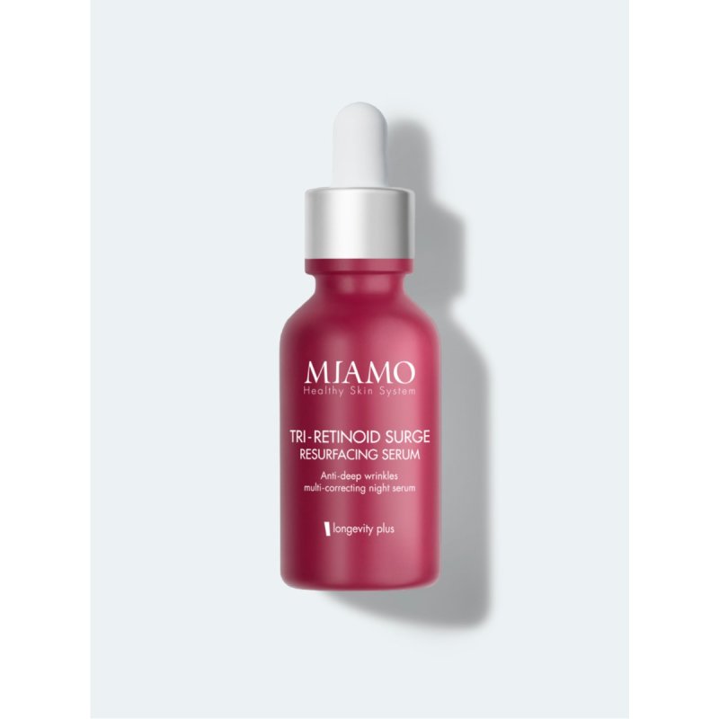 Miamo Tri-Retinoid Surge Resurfacing Serum - Siero notte anti rughe profonde al Retinolo - 30 ml Miamo Tri-Retinoid Surge Resurfacing Serum - Siero notte anti rughe profonde al Retinolo - 30 ml