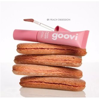 Goovi Match 2 Glow Creamy Lip&Cheek 01 - Blush in crema per guance e labbra - Tonalità peach obsession - 12 ml