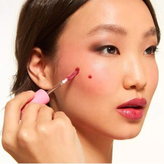 Goovi Match 2 Glow Creamy Lip&Cheek 03 - Blush in crema per guance e labbra - Tonalità vibrant coral - 12 ml