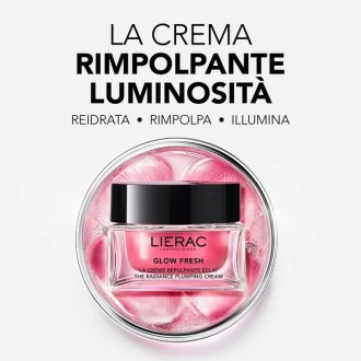 Lierac Glow Fresh Crema - Crema viso rimpolpante e illuminante - 50 ml